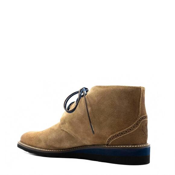 NEW MARTIN DINGMAN men\'s blue ridge suede chukka boot in khaki main image 4